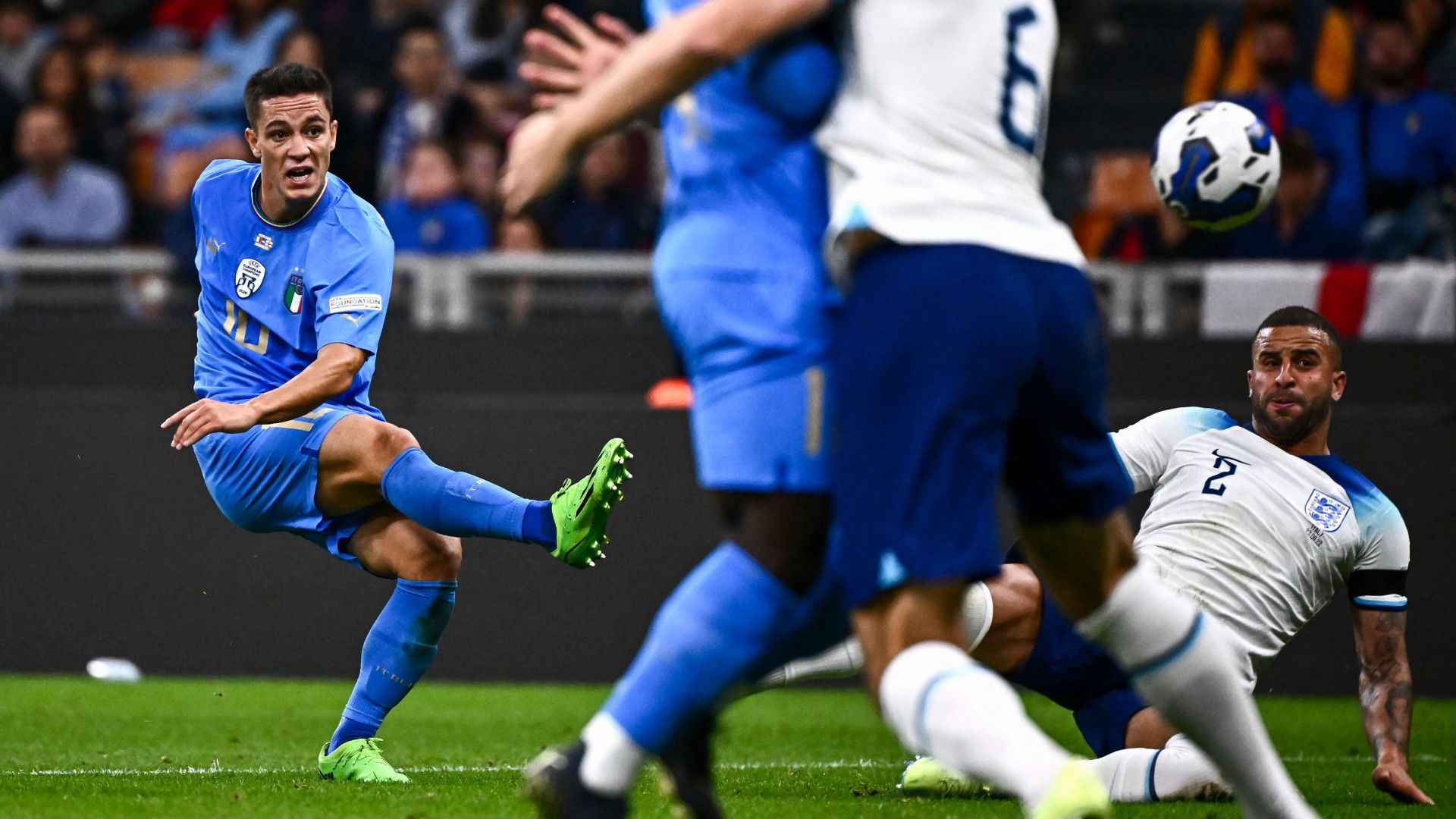 Giacomo Raspadori Italy England