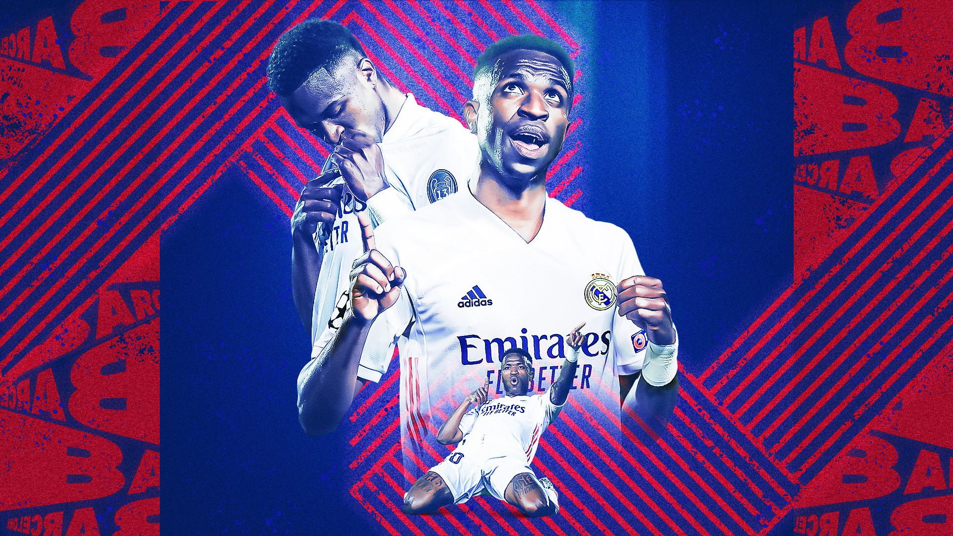Vinicius Junior Real Madrid Barcelona GFX