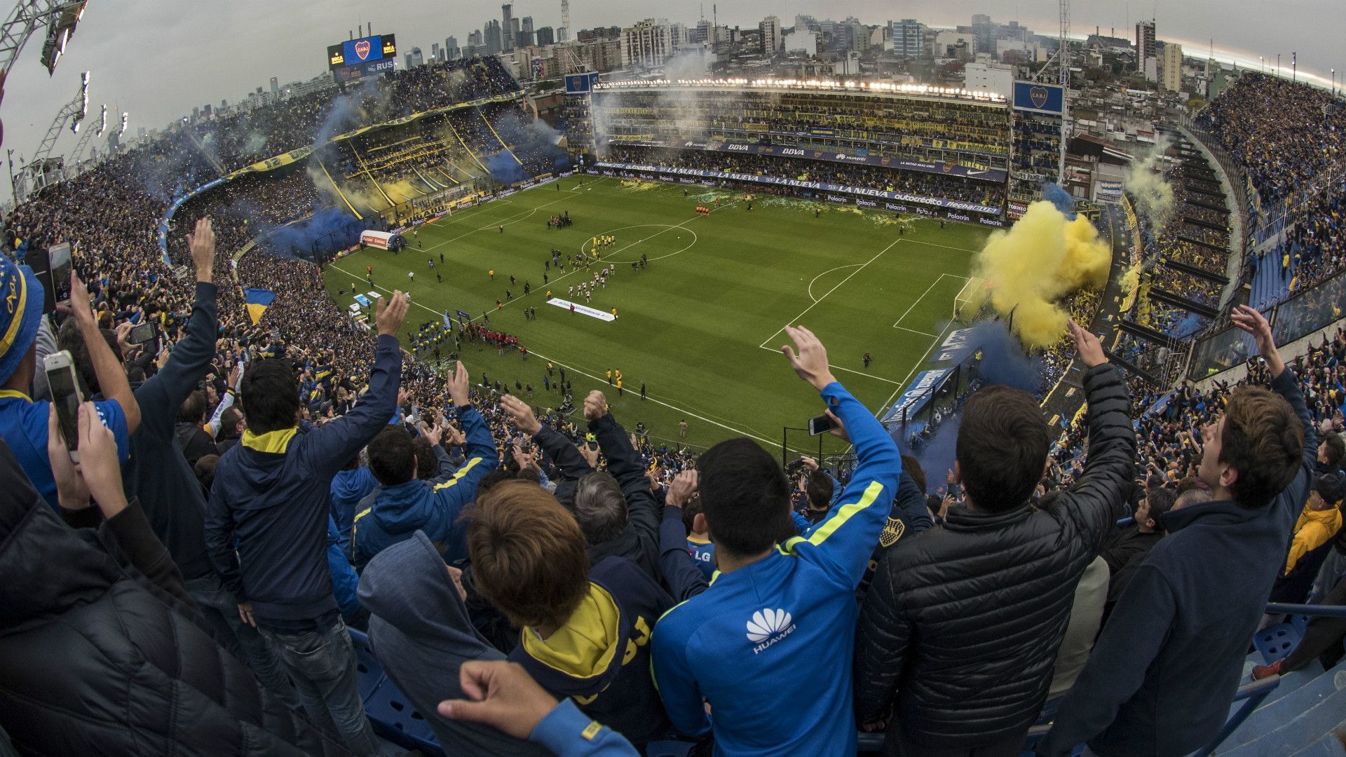 Fans Boca Juniors River Plate Primera Division Argentina 14052017