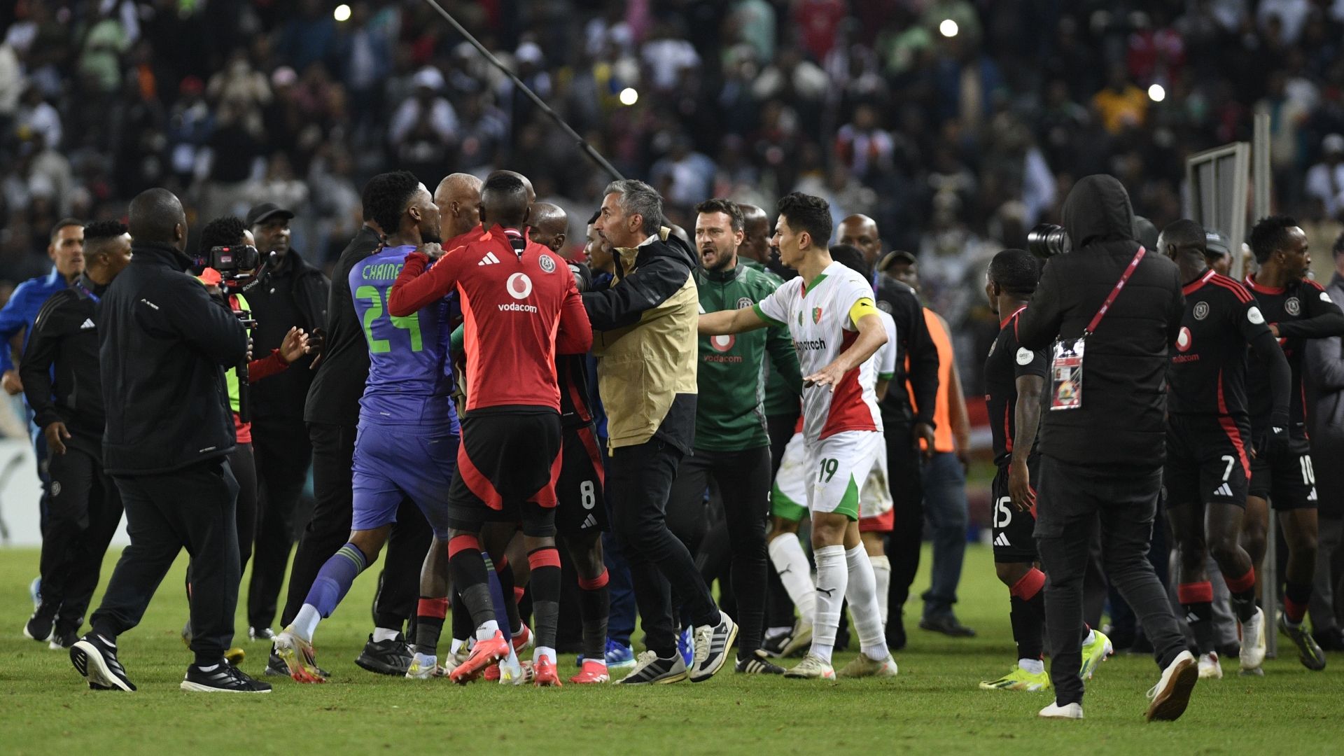 Caf comes down hard on Orlando Pirates and Mamelodi Sundowns for security  lapses in Caf Champions League matches | Goal.com South Africa