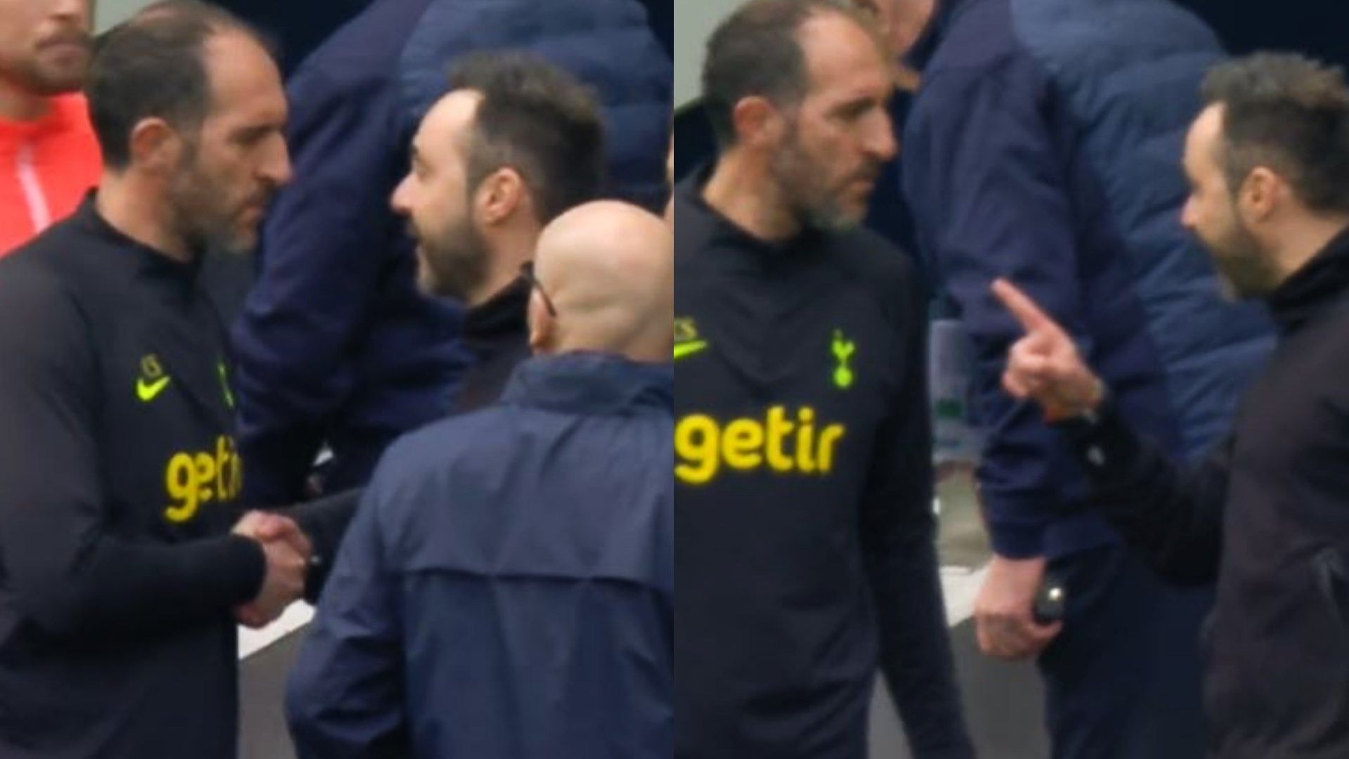 Stellini De Zerbi Tottenham Brighton