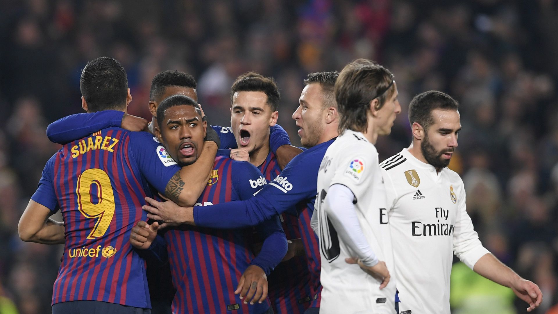 MALCOM BARCELONA REAL MADRID COPA DEL REY