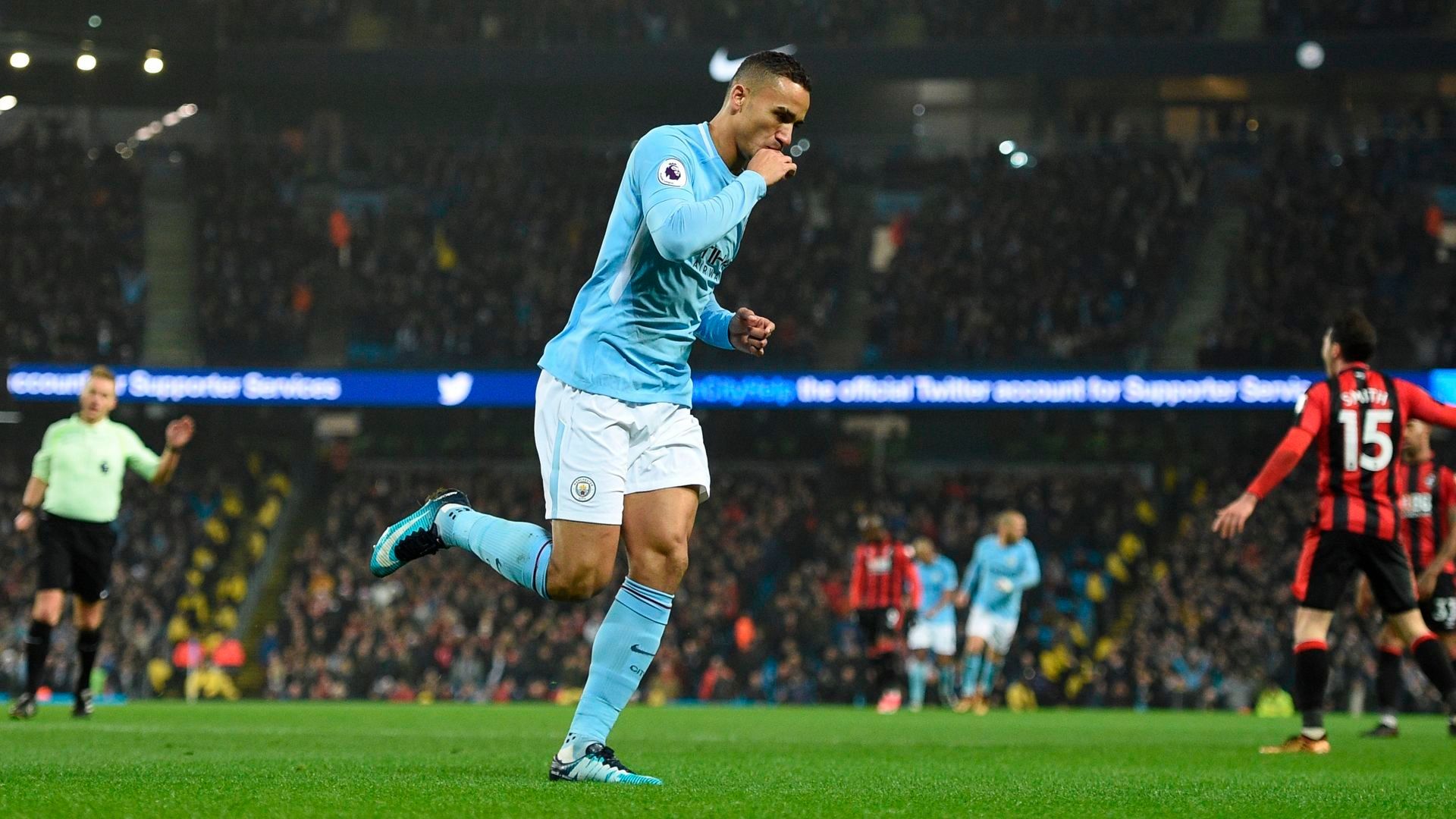 Danilo Manchester City Bournemouth Premier League 02232017