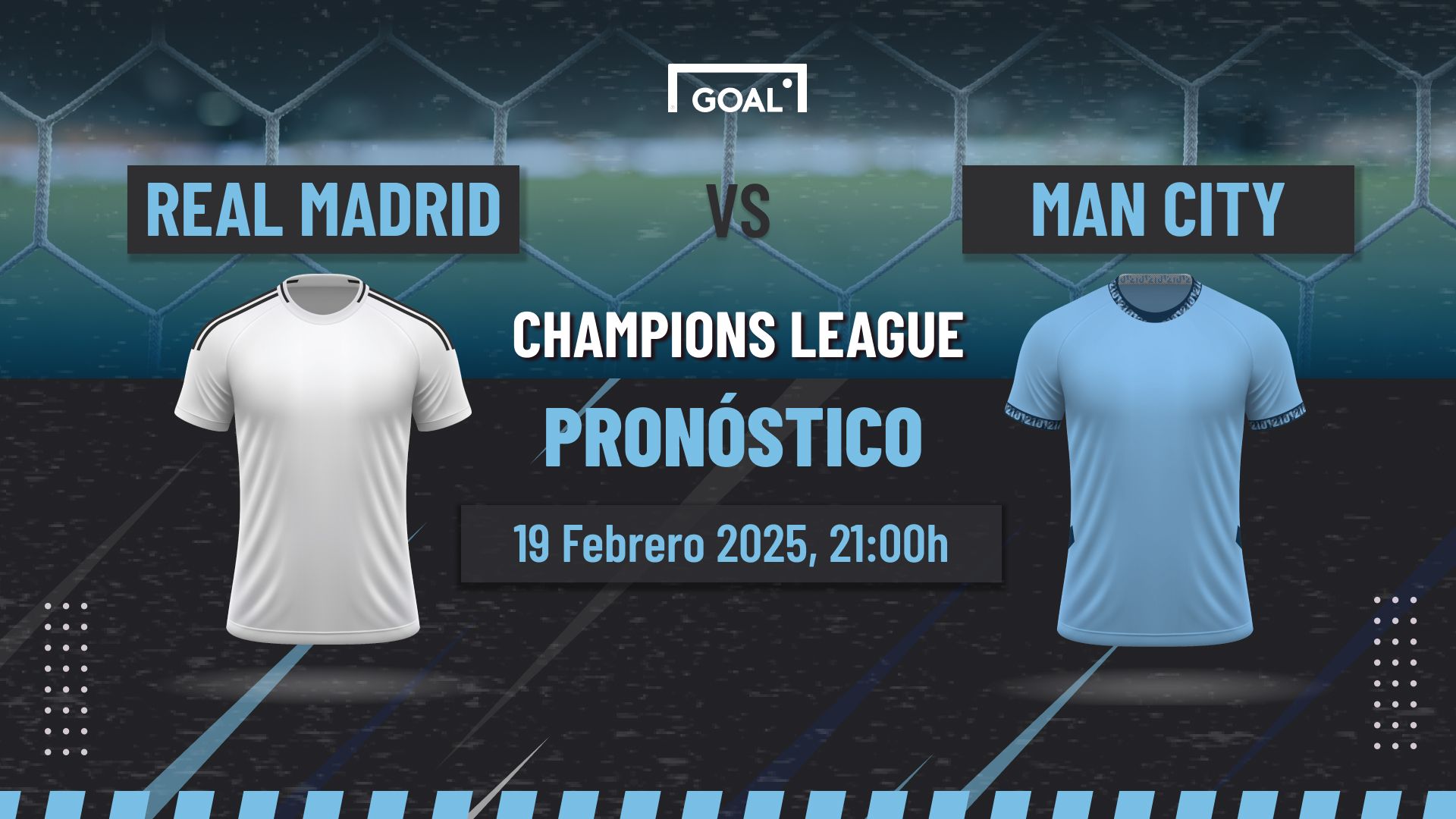 Real Madrid vs Manchester City Pronóstico y Apuestas Champions League | 19/02/25