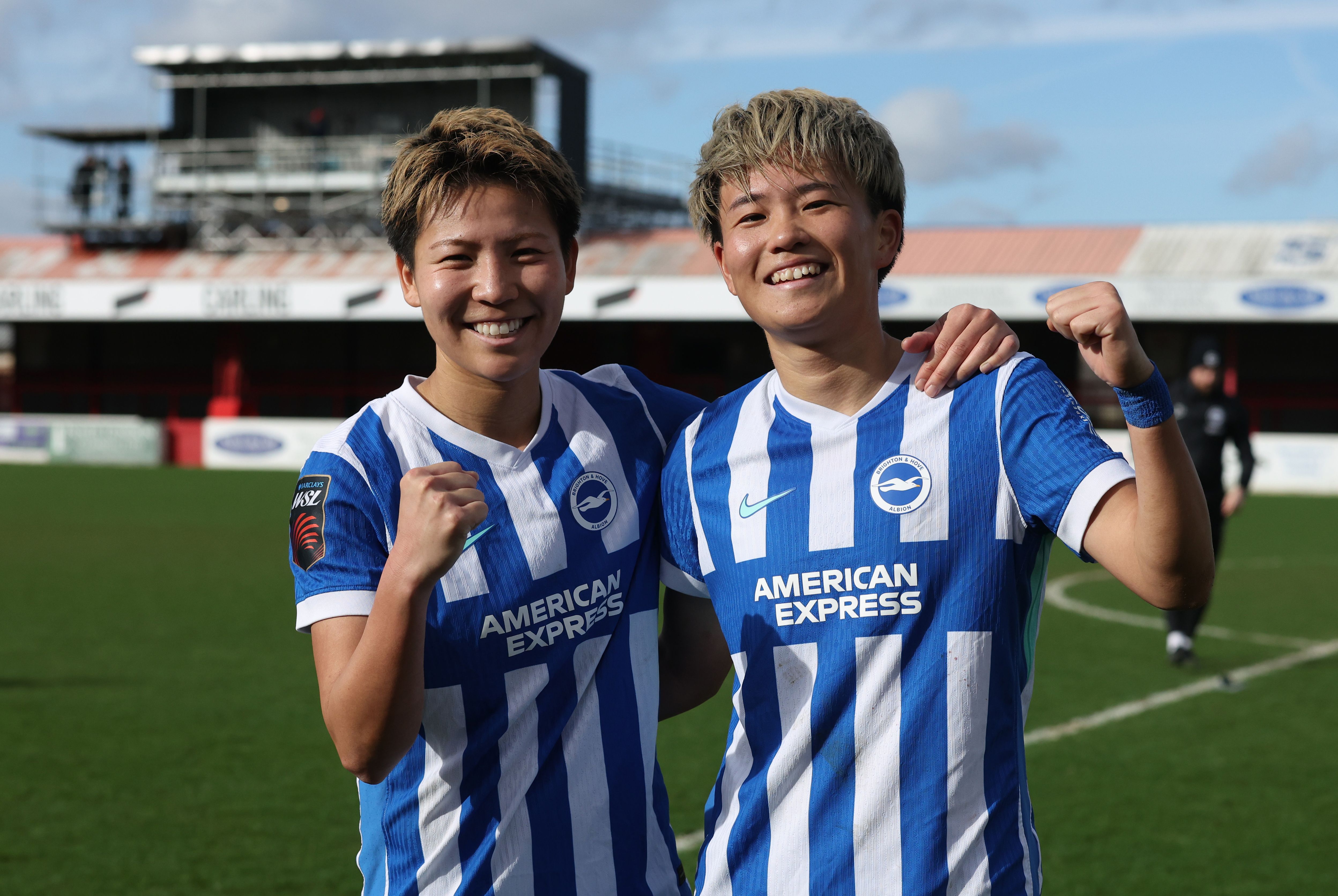 Kiko Seike Moeka Minami Brighton Women 2025-26