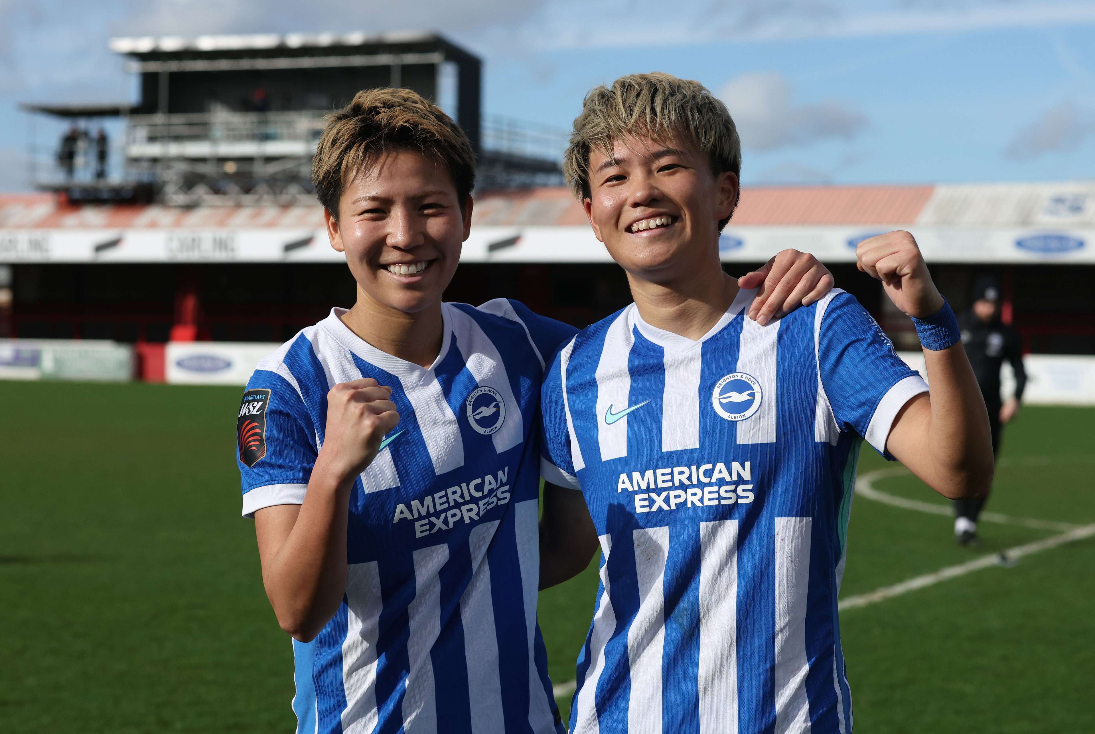 Kiko Seike Moeka Minami Brighton Women 2025-26