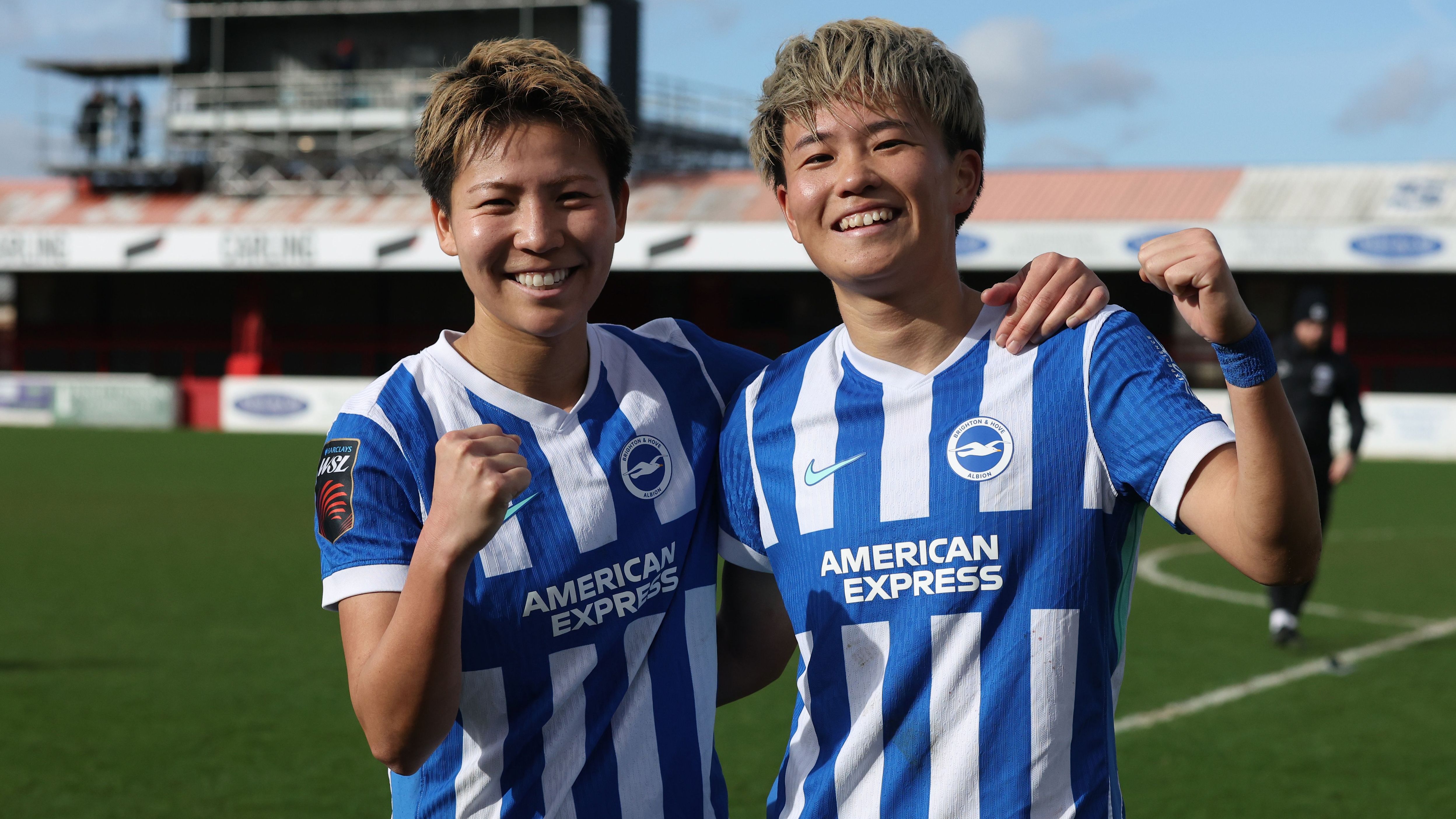 Kiko Seike Moeka Minami Brighton Women 2025-26