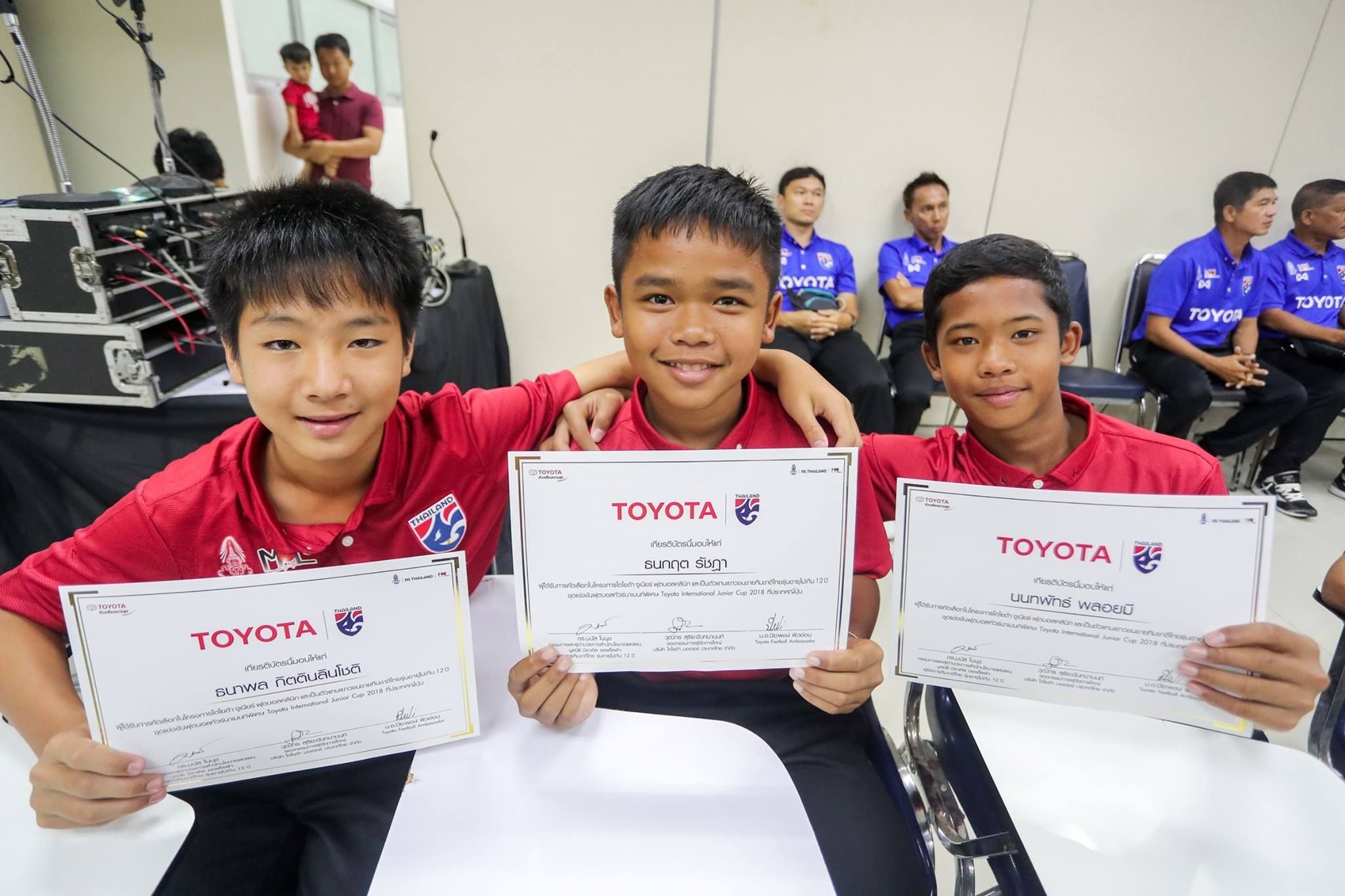 โตโยต้า จูเนียร์ ฟุตบอล คลินิก 2018