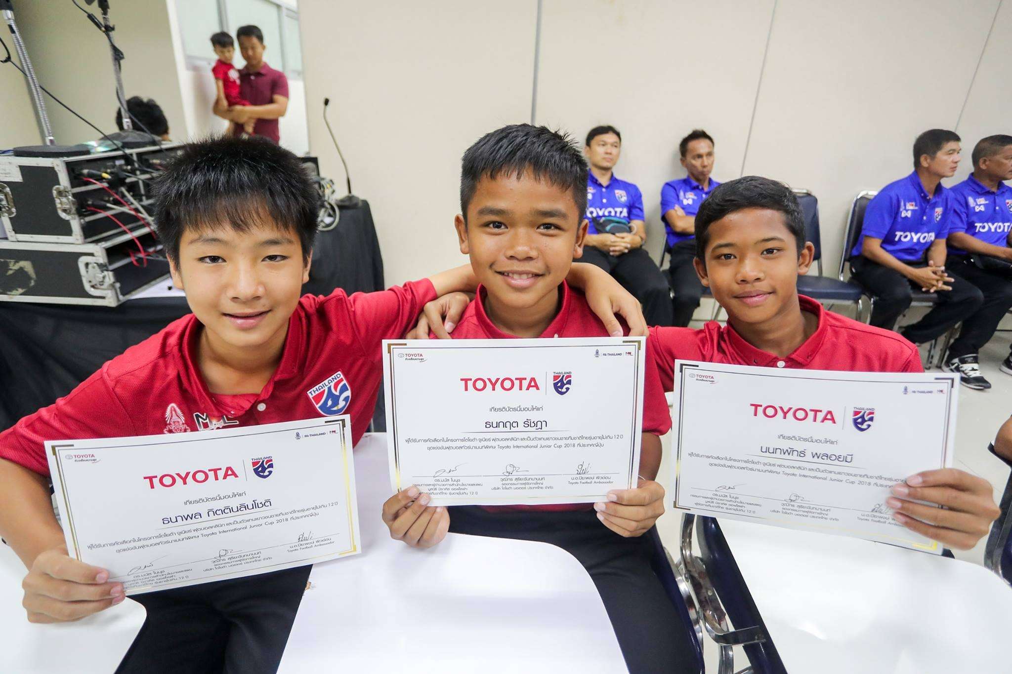 โตโยต้า จูเนียร์ ฟุตบอล คลินิก 2018