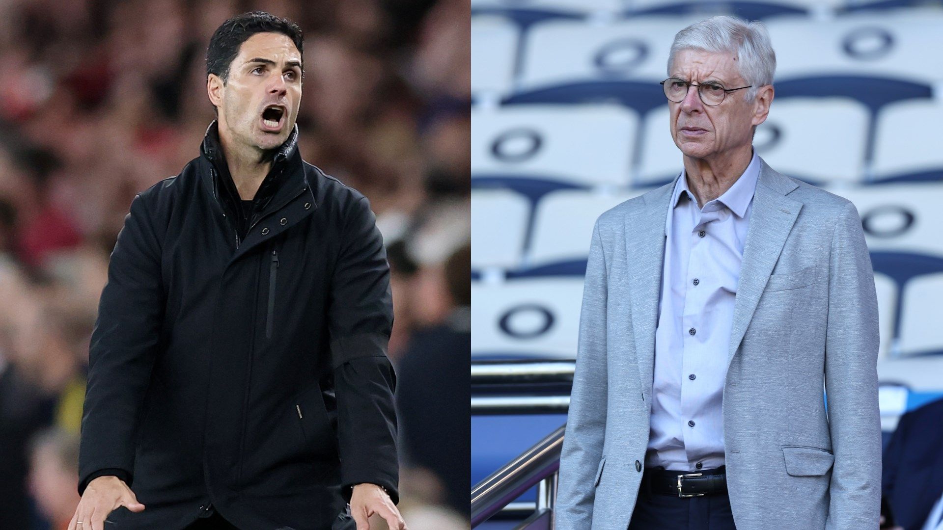 Mikel Arteta Arsene Wenger Arsenal