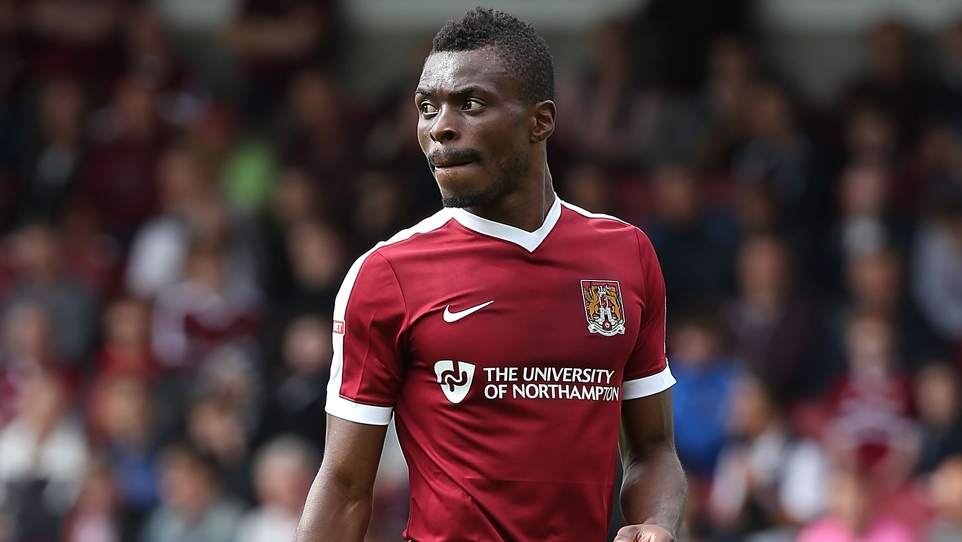 Gabriel Zakuani of Northampton Town