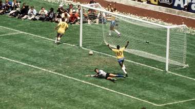 Tostao Pele Brazil 1970 World Cup