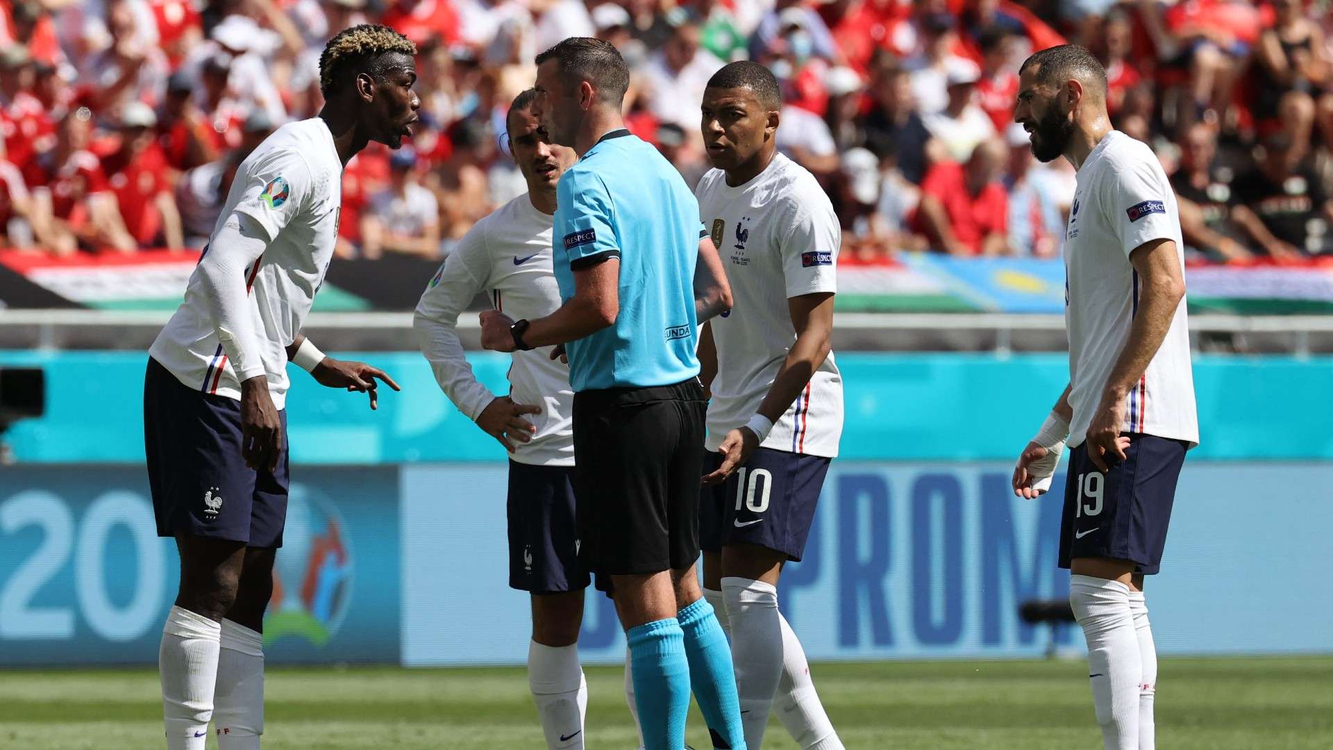 Paul Pogba France Hungary Euro 2020