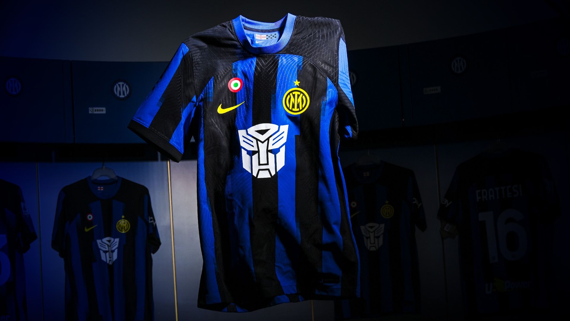 Maglia Inter saga Transformers