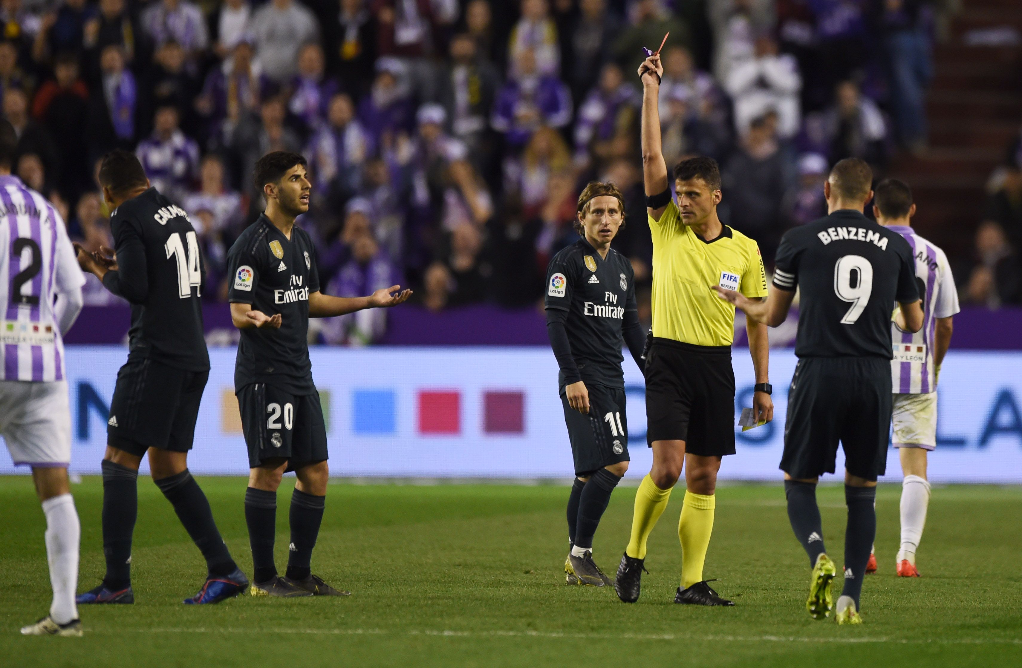 CASEMIRO REAL VALLADOLID REAL MADRID LALIGA