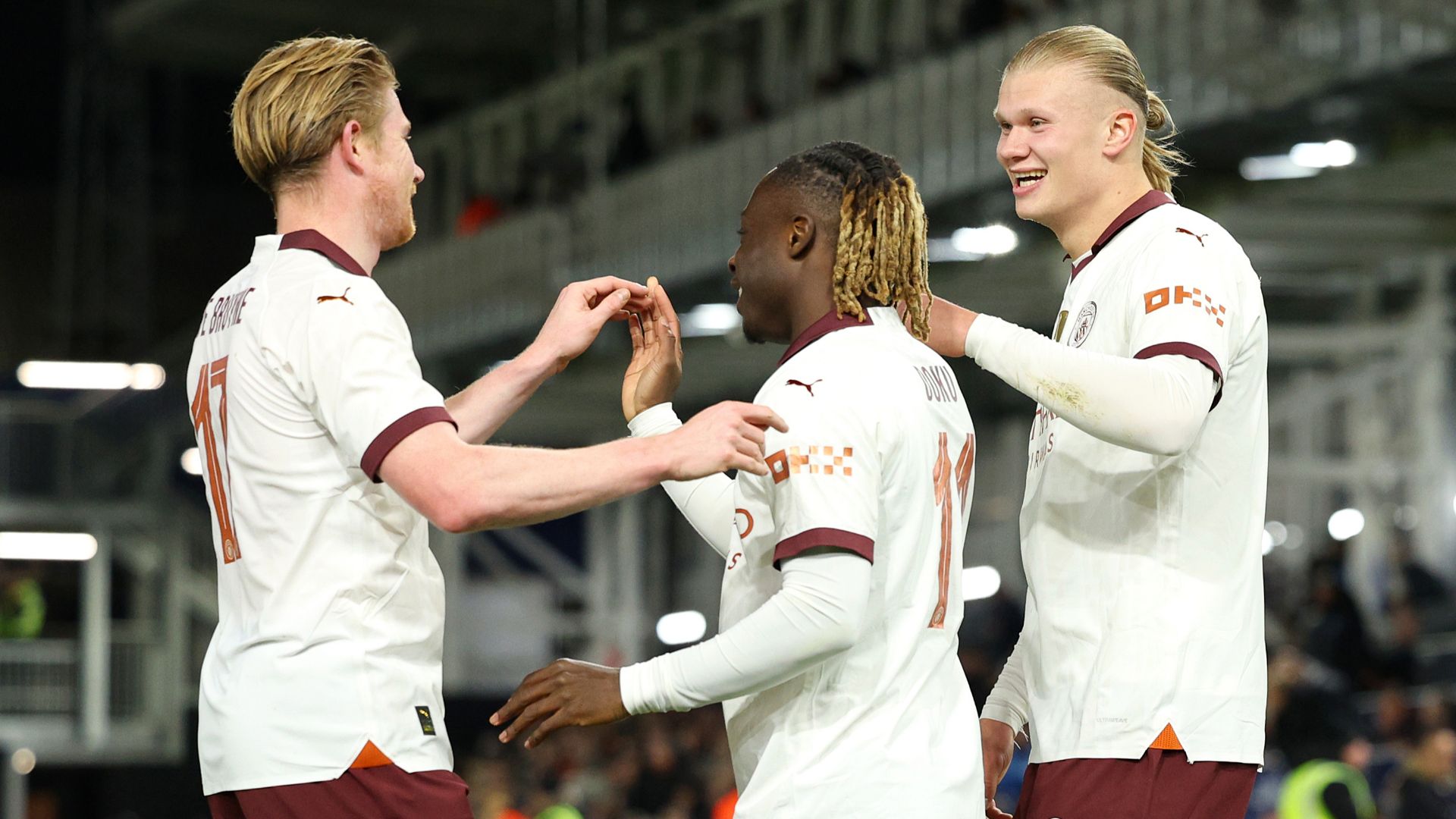 Haaland De Bruyne Man City 2023