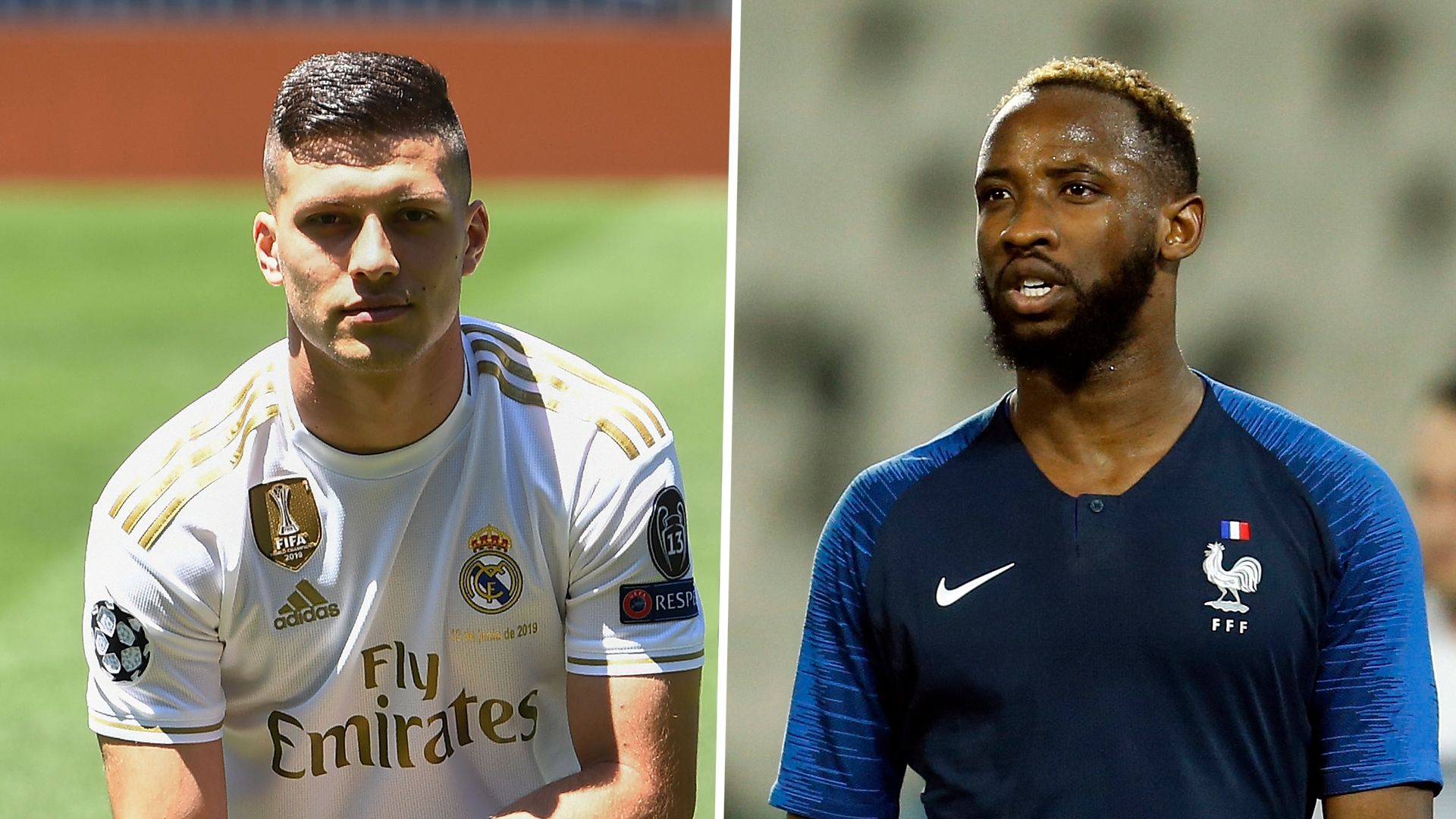 Luka Jovic Moussa Dembele