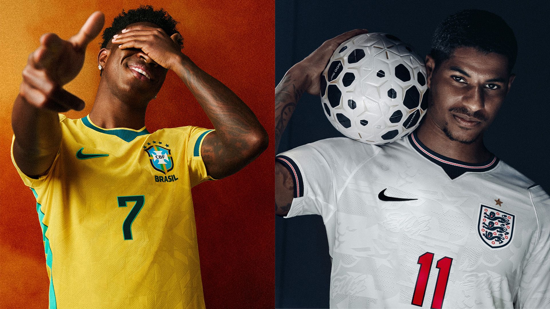Brazil England WC 26 kits 