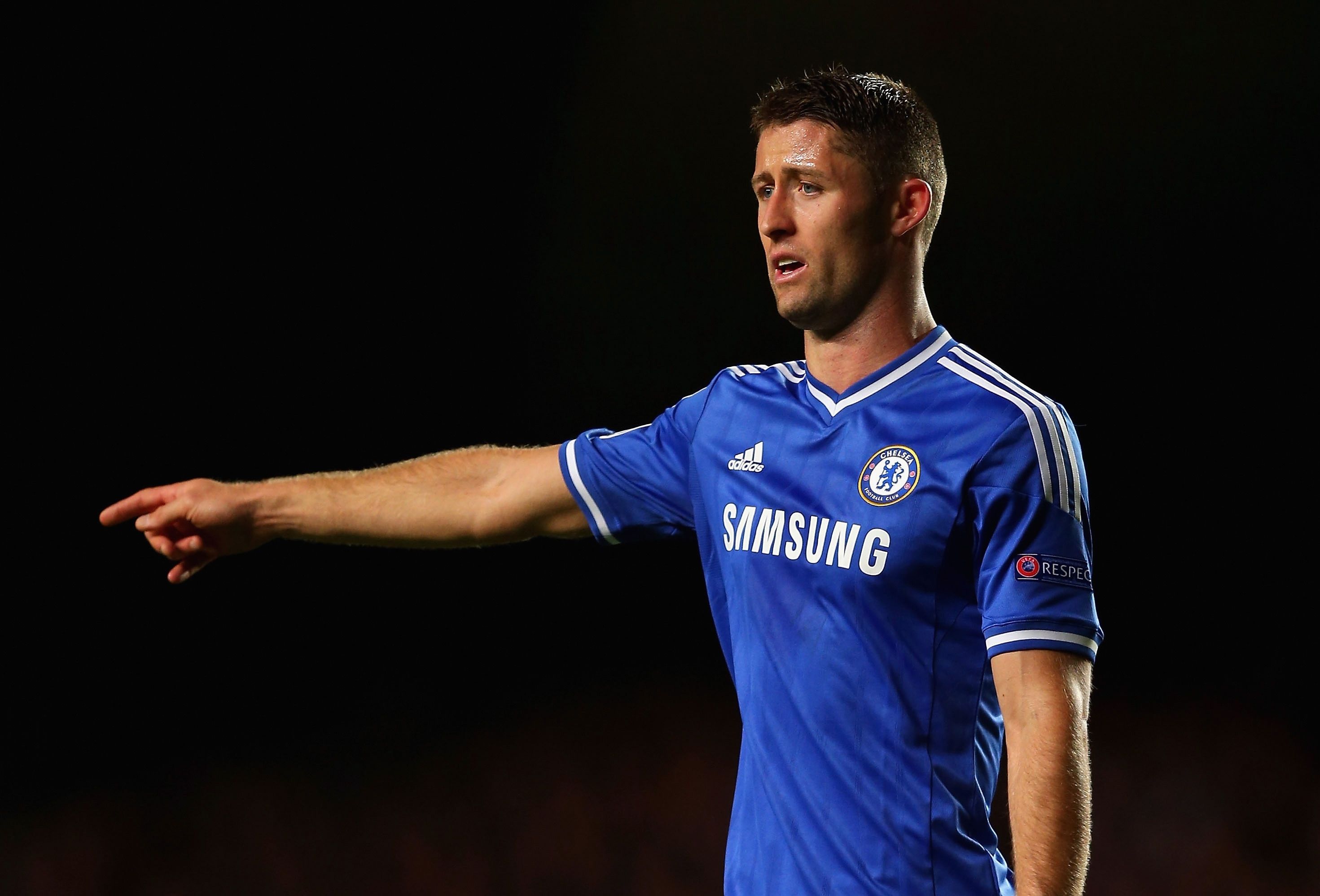 Chelsea centre-back Gary Cahill