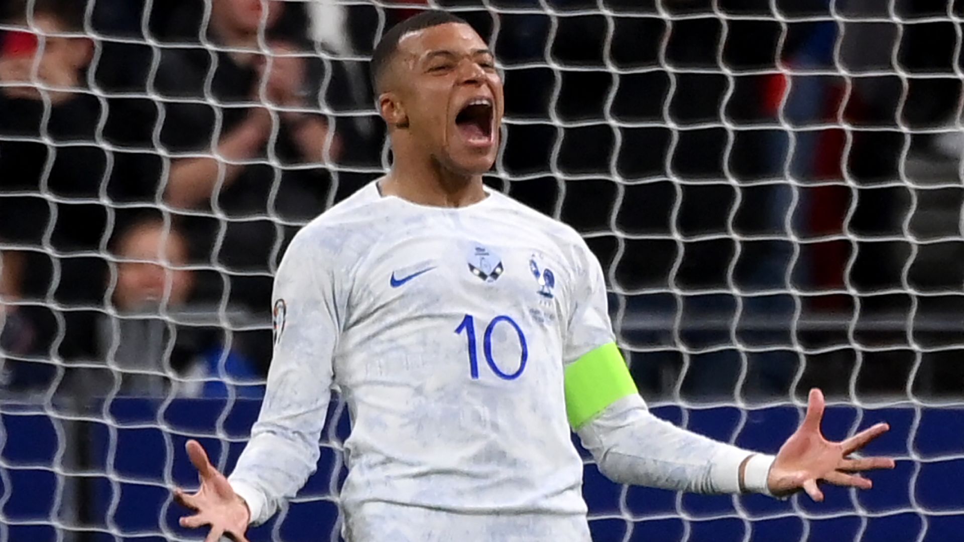 France Pays-Bas joie but Kylian Mbappé