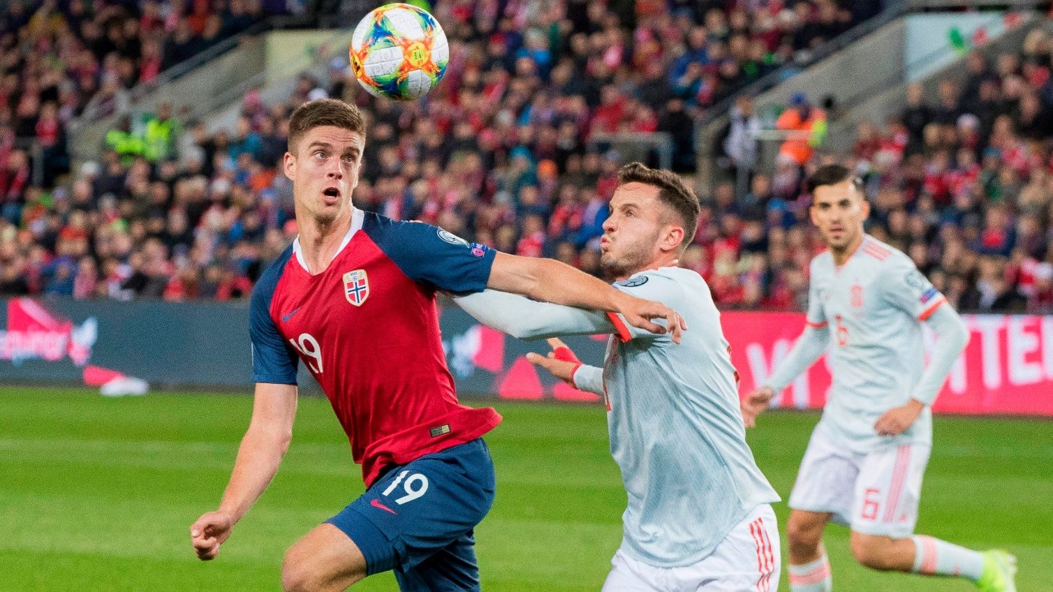 Saul Niguez Spain Markus Henriksen Norway