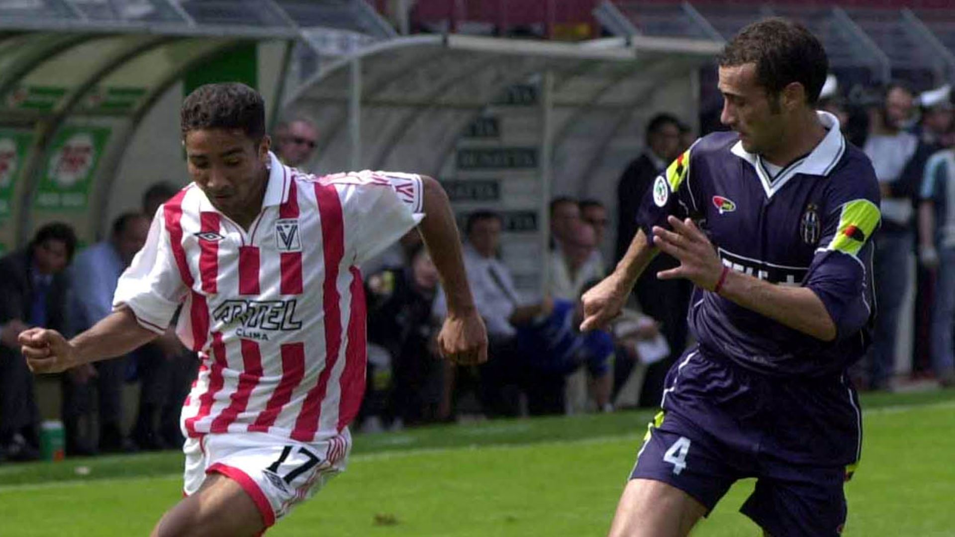 Jeda Paolo Montero Vicenza Juventus Serie A 2001