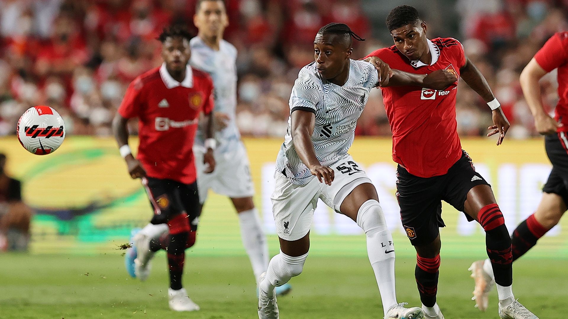 Marcus Rashford Manchester United Liverpool 2022-23