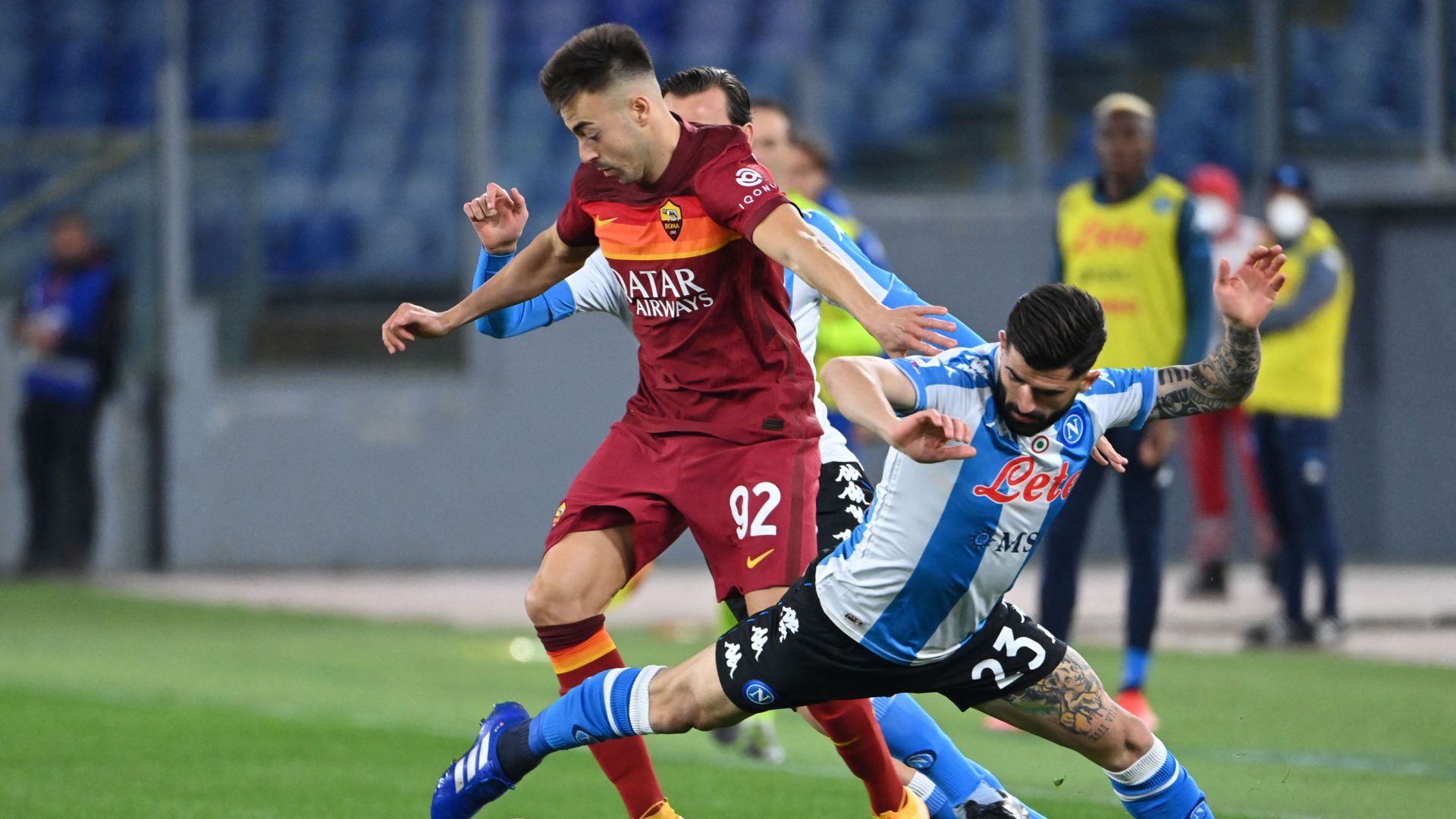 Stephan El Shaarawy Roma Napoli Serie A