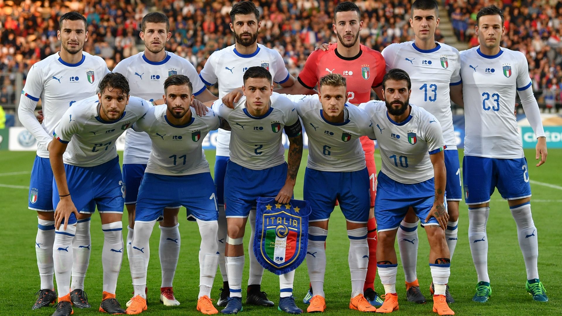 Italy Under 21 squad France Under 21 Italy Under 21