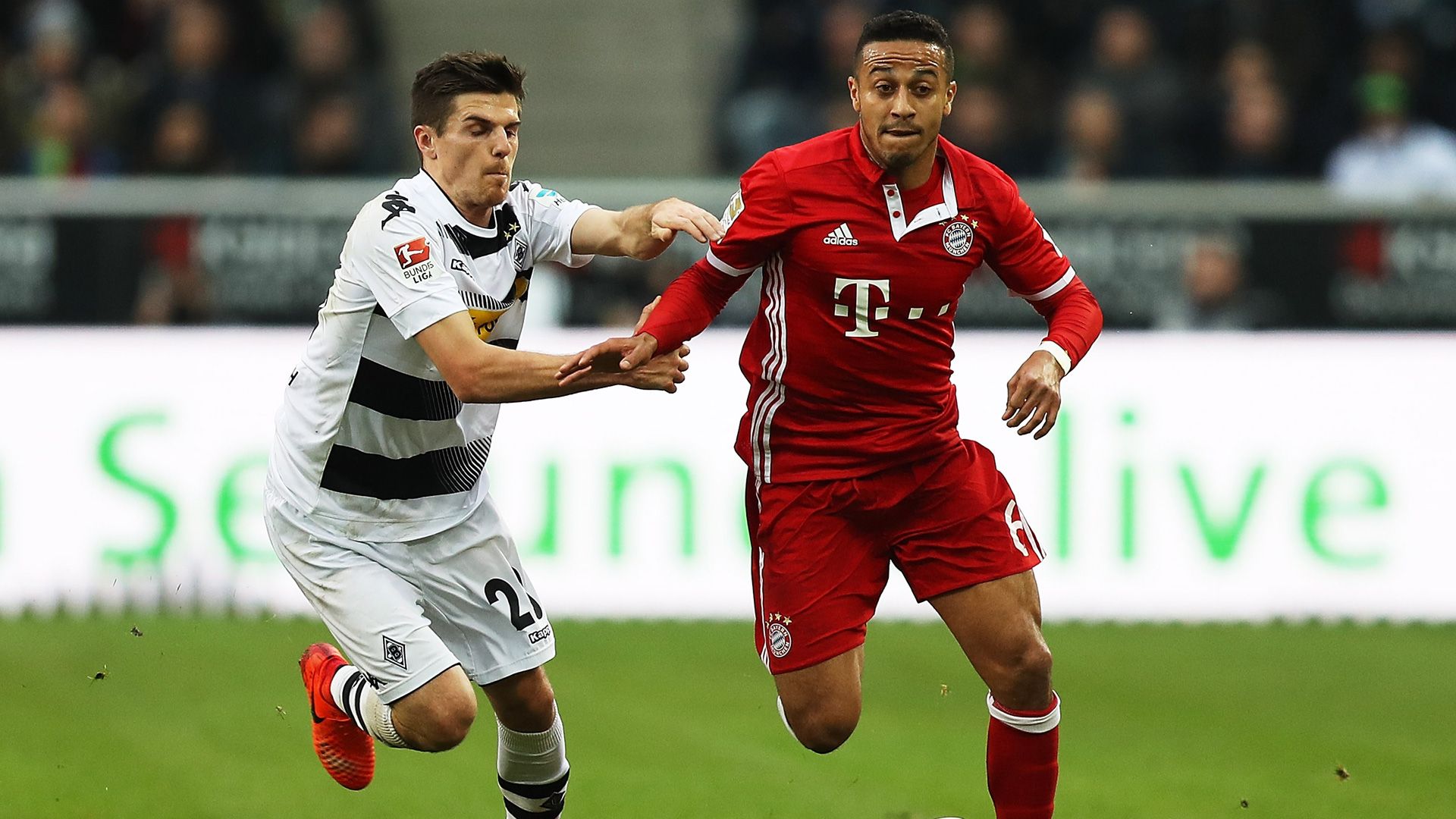 Jonas Hofmann Thiago Alcantara Bayern München Gladbach 19032017