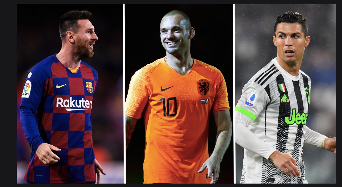 Lionel Messi, Wesley Sneijder, Cristiano Ronaldo