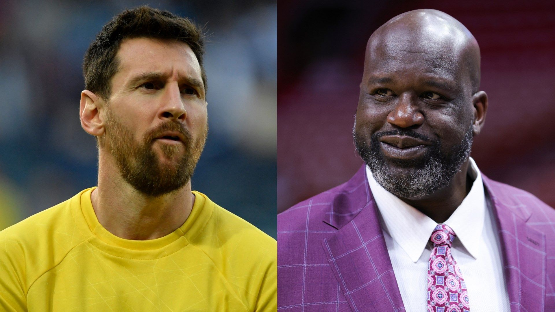 Lionel Messi Shaquille O’Neal split