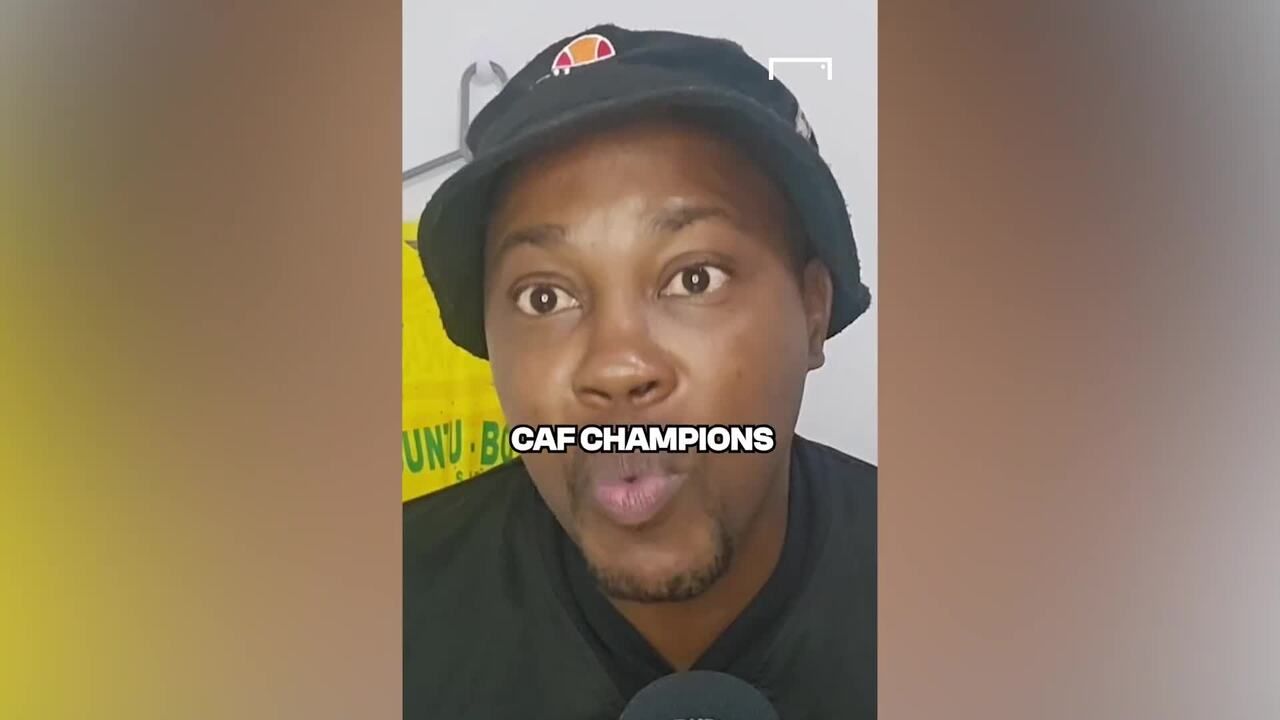 Thabiso Motloung on Al Ahly video