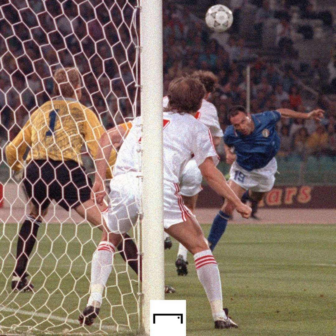 Toto Schillaci Italy Czechoslovakia 1990 World Cup GFX