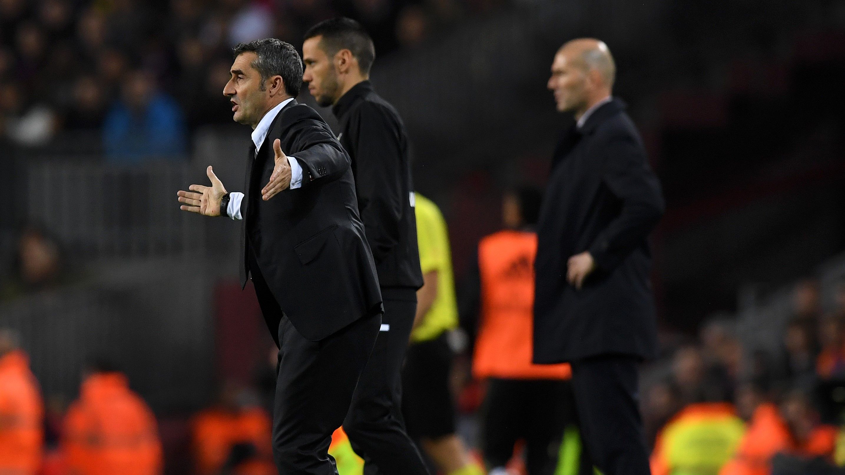 Ernesto Valverde Zinedine Zidane Barcelona Real Madrid El Clásico LaLiga 18122019