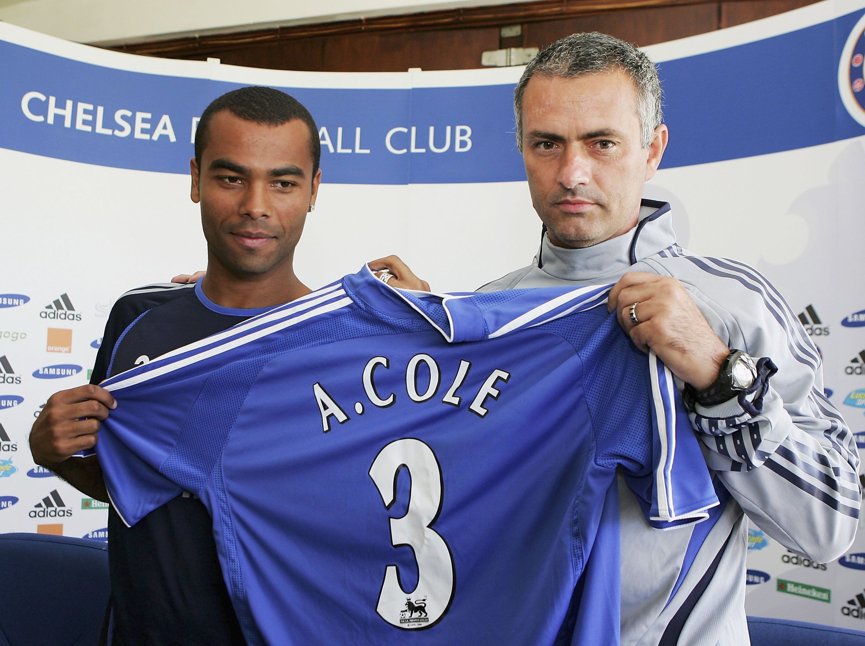 Ashley Cole Jose Mourinho Chelsea