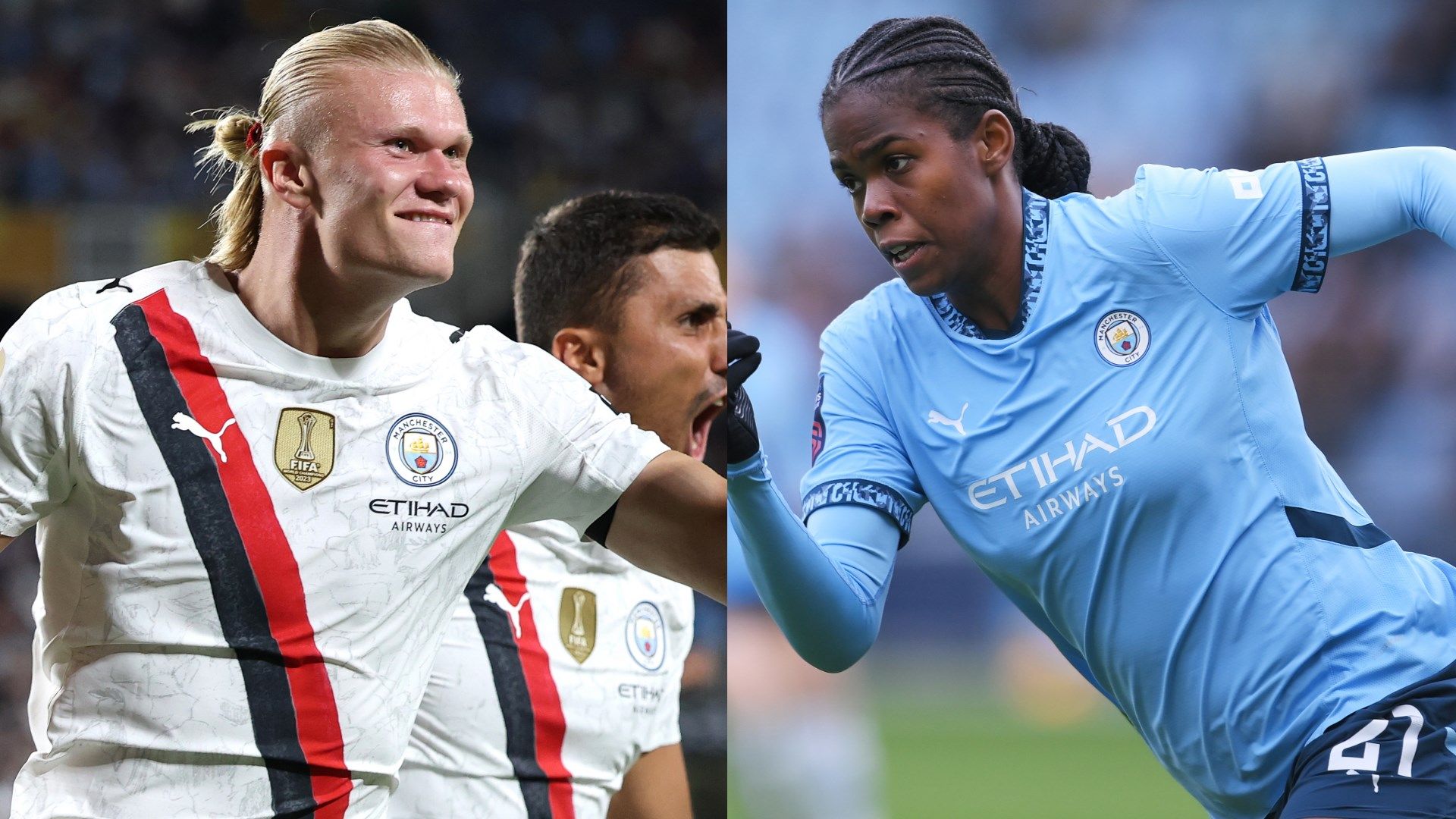 Erling Haaland Khadija Shaw