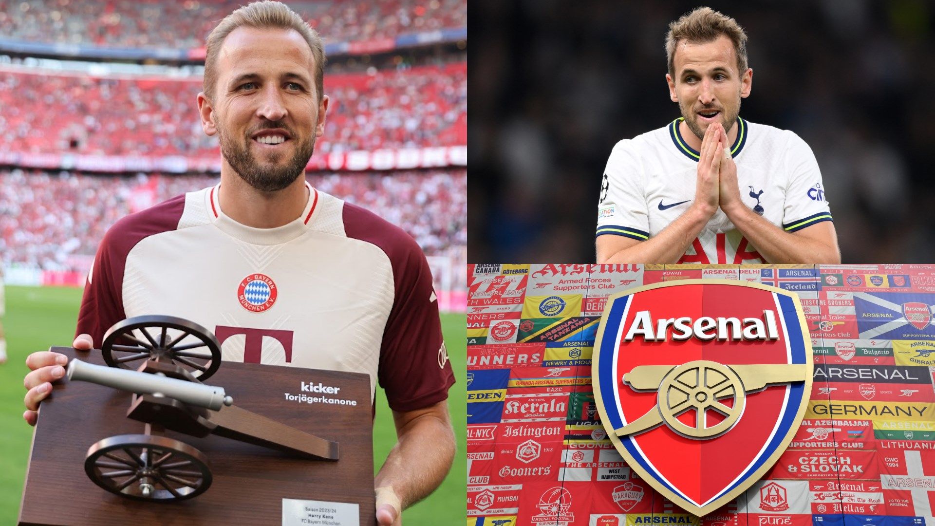 Kane-Bayern-Tottenham-Arsenal