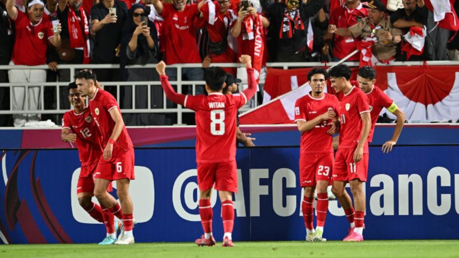 Selebrasi Timnas Indonesia U-23