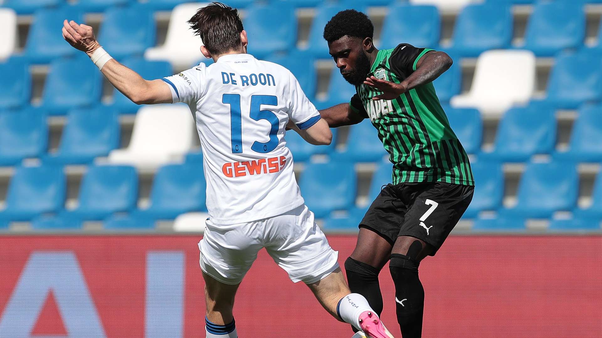Sassuolo Atalanta De Roon Boga