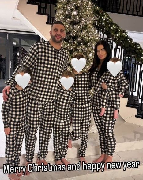 Kyle Walker Annie Kilner Christmas 2024