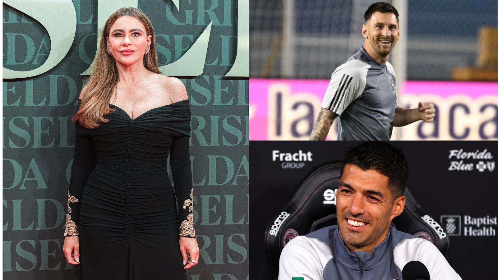 Lionel Messi Luis Suarez Sofia Vergara Miami