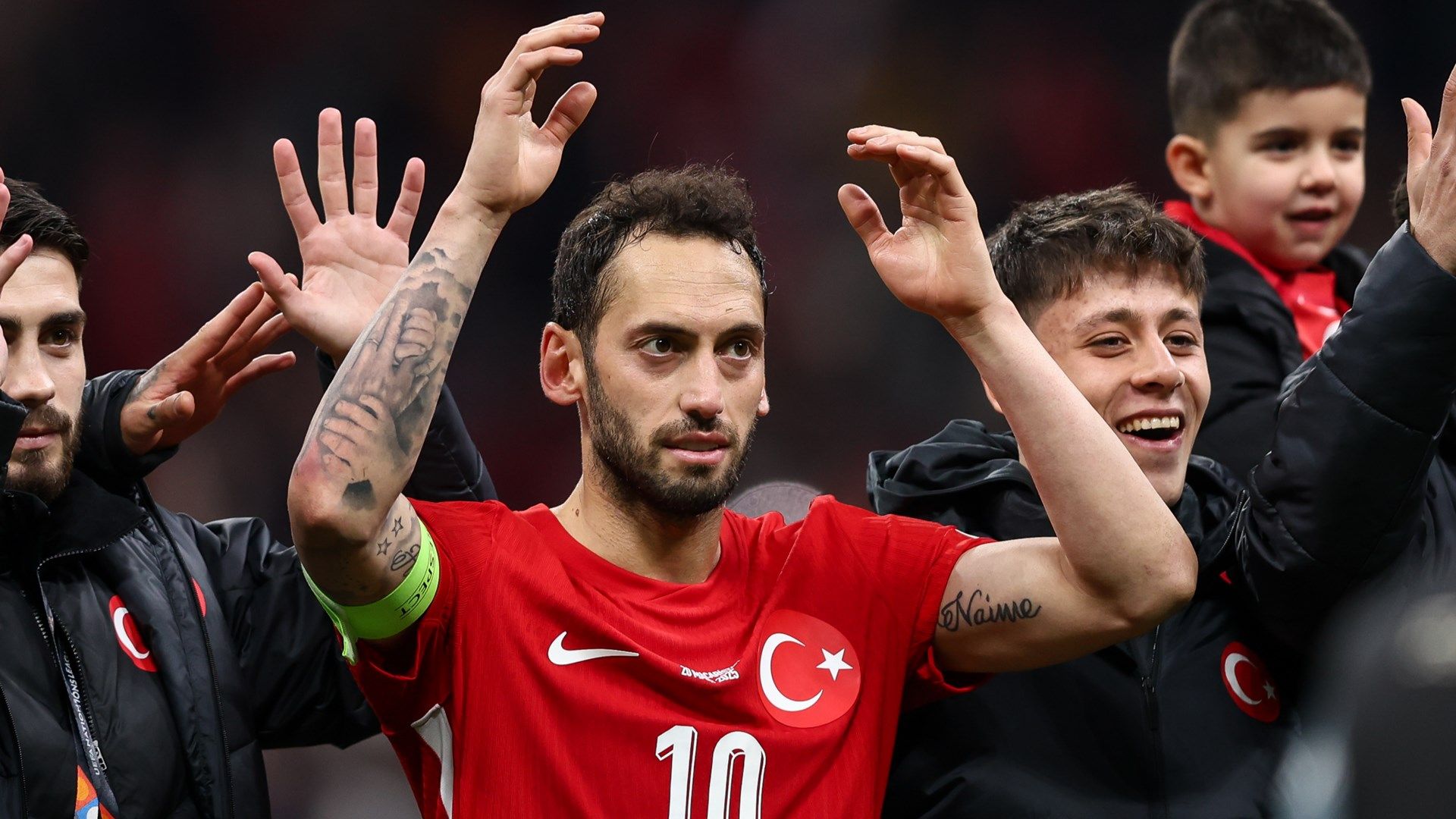 Hakan Calhanoglu Arda Guler Turkey 2025