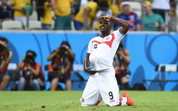 Joel Campbell Costa Rica Uruguay World Cup Group D 14062014