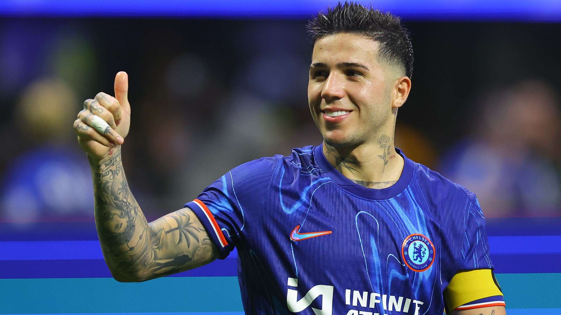 Enzo Fernandez kapitánem Enzo Fernandez kapitánem