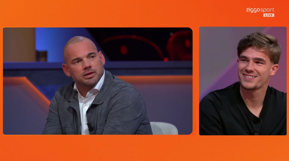 Wesley Sneijder Wouter Goes