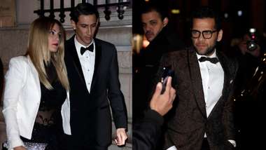 Di Maria e Dani Alves festa Neymar 04 02 18