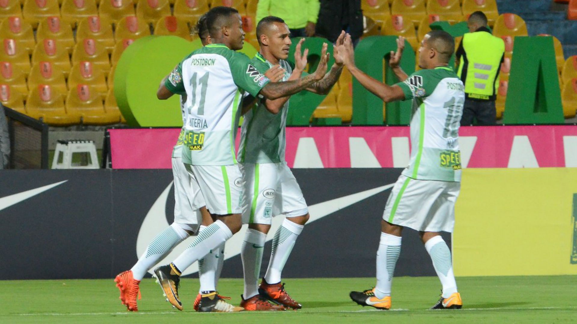 Atlético Nacional gol a Patriotas 2017-II