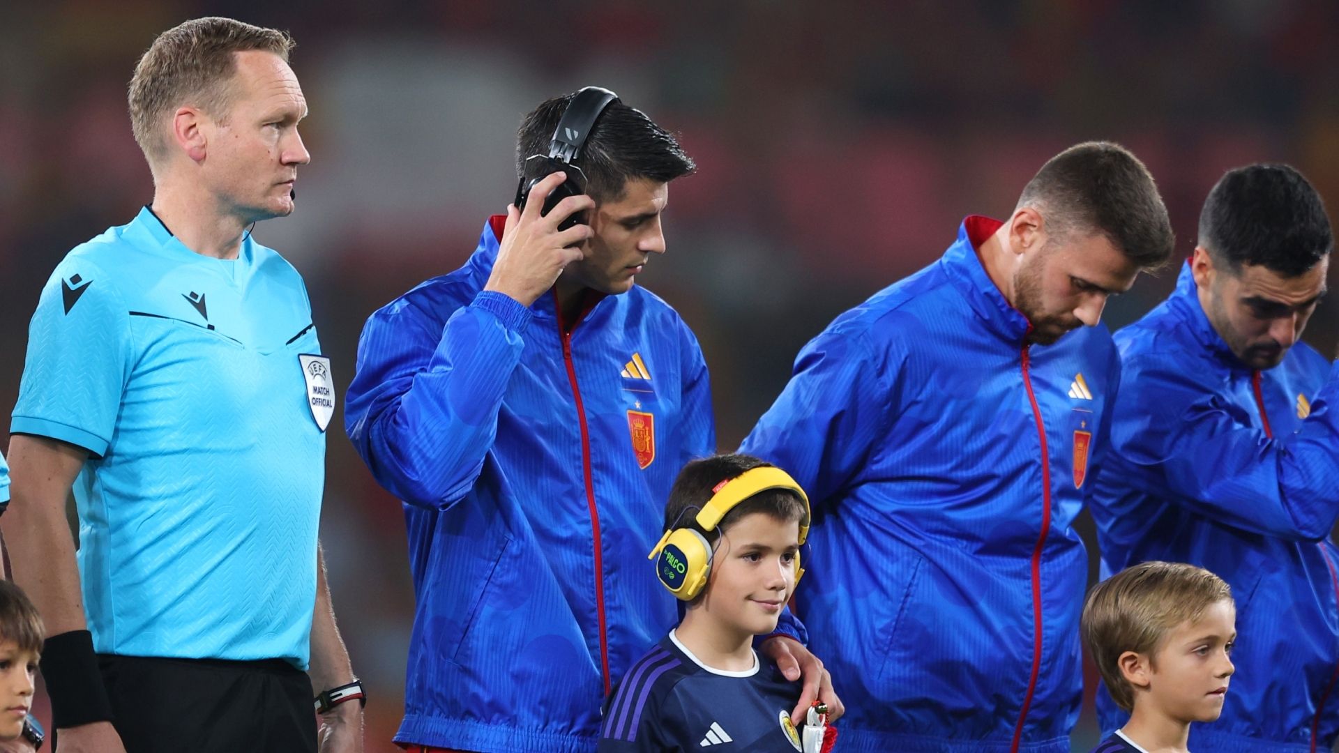 Morata España Escocia