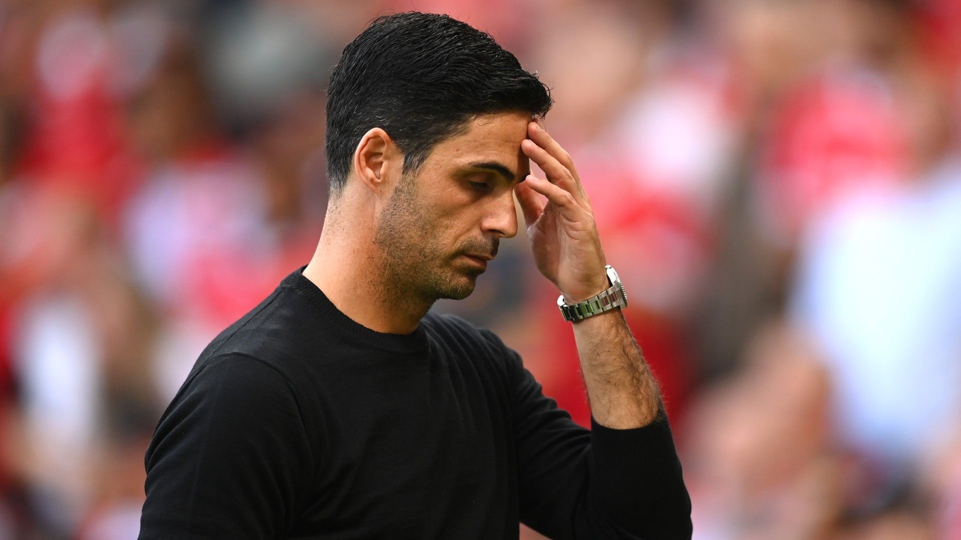 Mikel Arteta Arsenal Manchester United 2022-23